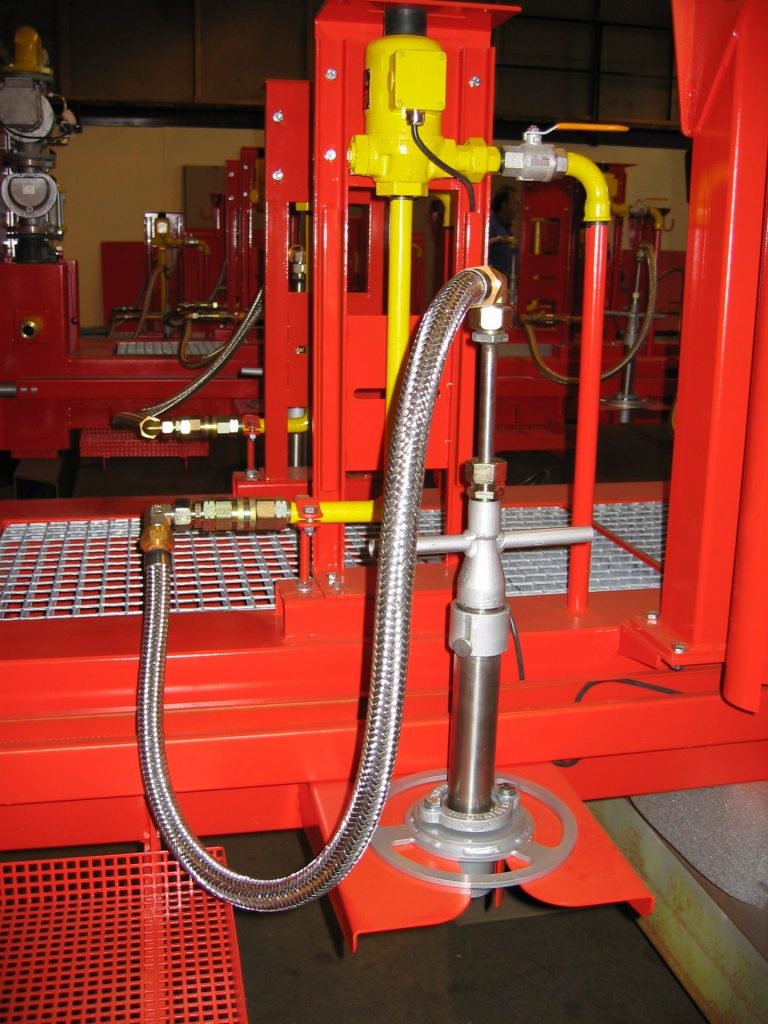 innovatherm Gas Brenner und Dosierventil